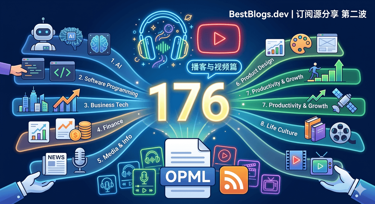BestBlogs 订阅源分享第二波：播客与视频篇